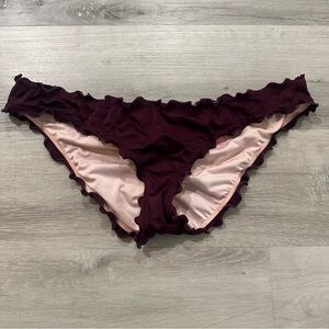 Victoria's Secret Ruffle Cheeky Bikini Bottom